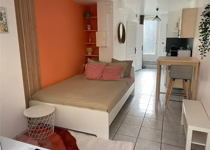 Apartament Cosy Proche Cite Centre Wifi Carcassonne